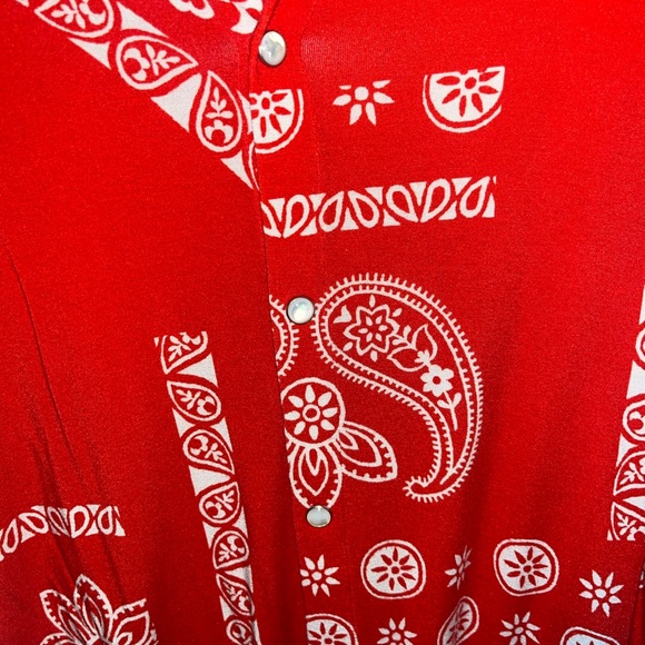 Palm Angels bandana print button up - Picture 3 of 5